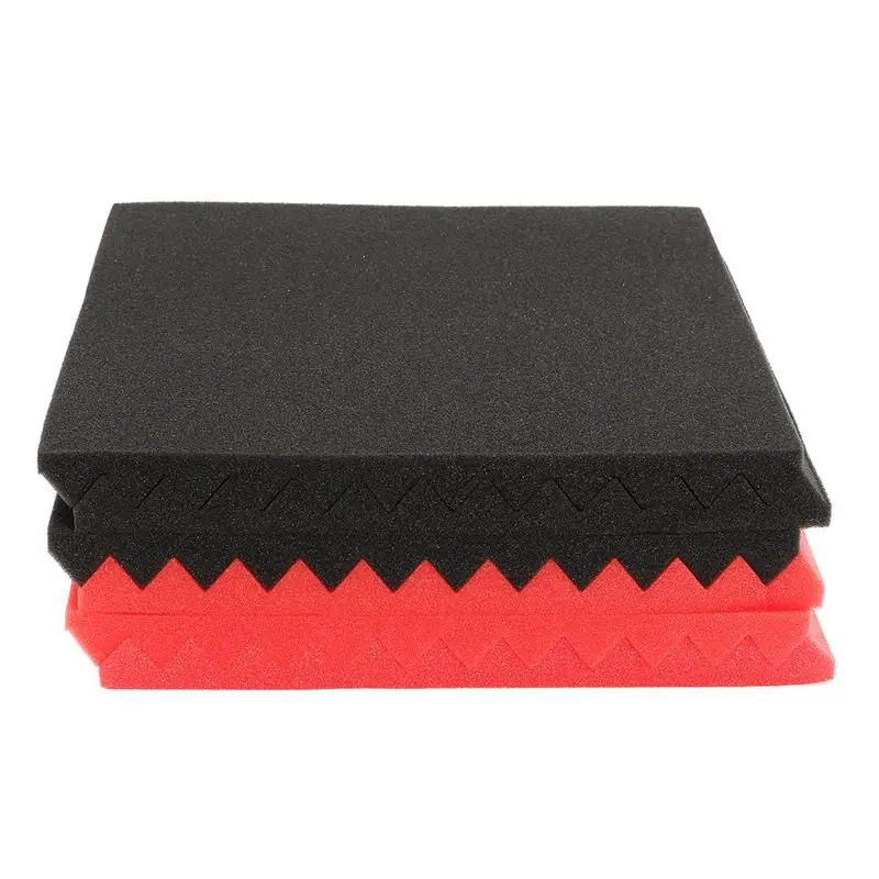 6pcs Soundproofing Foam Sound Absorbing Noise Sponge Foaming For KTV Promotion |