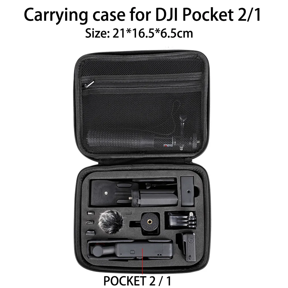 accessories kit for dji pocket 2 osmo pocket camera case selfie stick tripod phone holder chest strap mount backpack clip frame free global shipping