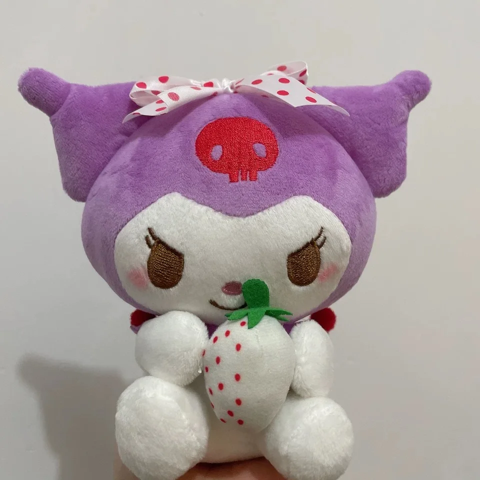 

2021 New 15cm Cartoon Kuromi Plush Toys Anime Soft Stuffed Doll Toy Halloween Gift For Chidren Cartoon Plush Toy