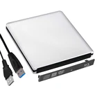 Внешний оптический диск 12,7 мм, USB 3,0, внешний корпус для дисков Blu-Ray SATA к USB, чехол для ноутбука без диска