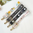 Ремешок для сумки через плечо Радужный цветок Женская сумка через плечо Ручки для сумочки Кошелек Аксессуары для поясной сумки Дорожные аксессуары