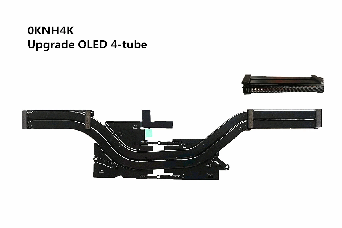 

New original Laptop CPU Cooling Radiator Heatsink for Dell XPS15 7590 Precision 5540 M5540 0KNH4K 0751F2 OLED upgrade 4-tube