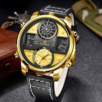 Watch for Men LIGE New Sport Wristwatch Waterproof Quartz LED Watch Mens Fashion Leather Automatic Date Clock Relogio Masculinov-36721