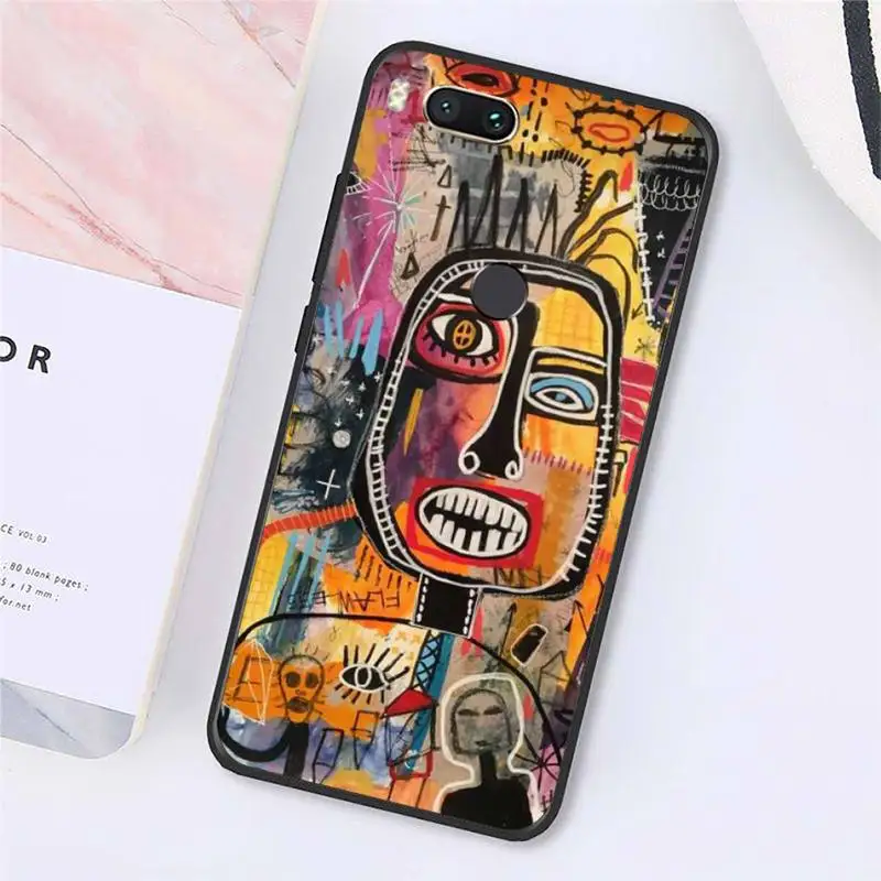 

Retro Art Graffiti Street art Phone Case For Xiaomi Redmi note 7 8 9 t k30 max3 9 s 10 pro lite Luxury brand shell funda coque
