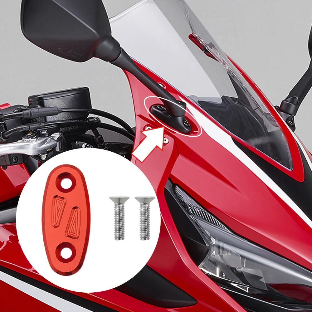 Декоративное основание для зеркала заднего вида Honda CBR650R CBR650F CBR500R cbr250rr CBR300R CBR250R cbr