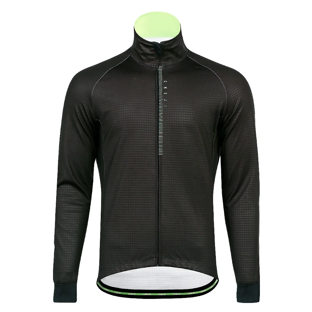 Мужская велосипедная куртка CHEJI водонепроницаемая теплая ветрозащитная MTB