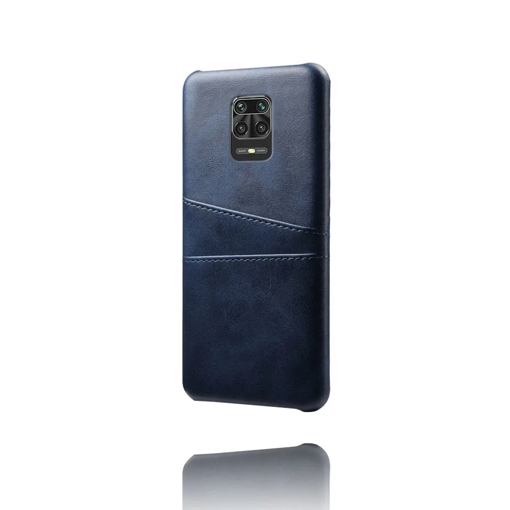 Чехол-книжка для Xiaomi Redmi Note 9s 9 pro MAX из искусственной кожи с отделениями карт