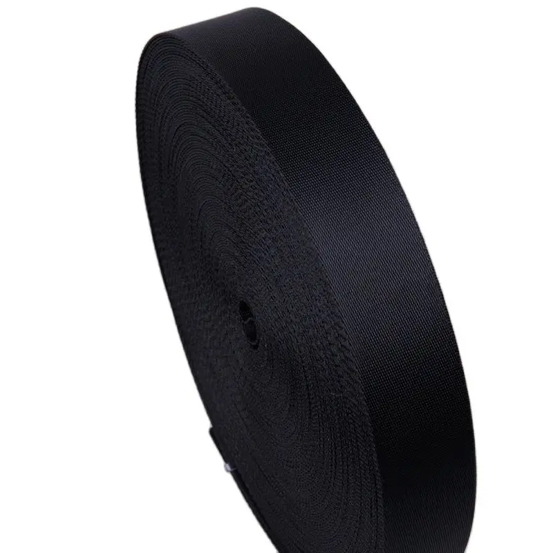 

Plain Polyester Pebbing Flat Tape 1.5" Black 100Yards/Lot