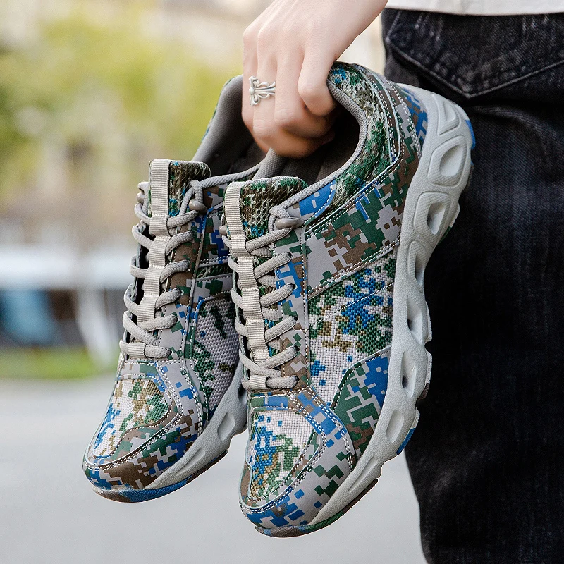 Новинка 2021 Мужская походная обувь Уличная Повседневная Водонепроницаемая