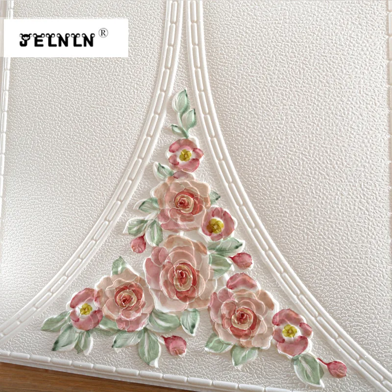 Обои с узором в дамасском стиле Самоклеящиеся 3d наклейки на стену декоративные