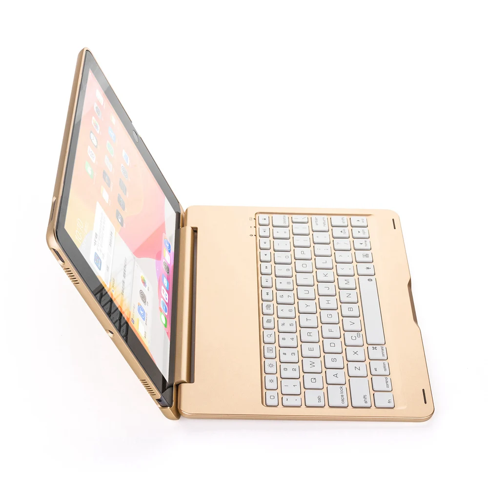 Умный чехол с клавиатурой для iPad 7 10 2 дюйма 7-го поколения 2019 алюминиевая