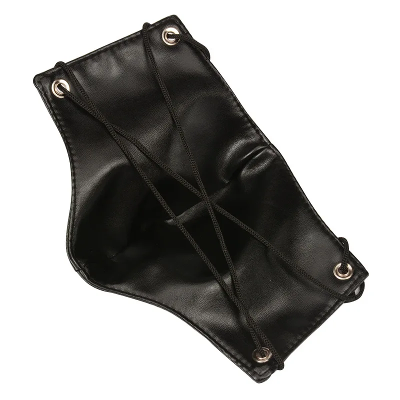 Фетиш бондаж маска кожаные эротические игрушки секс игры капот ремни фиксаторы Sm