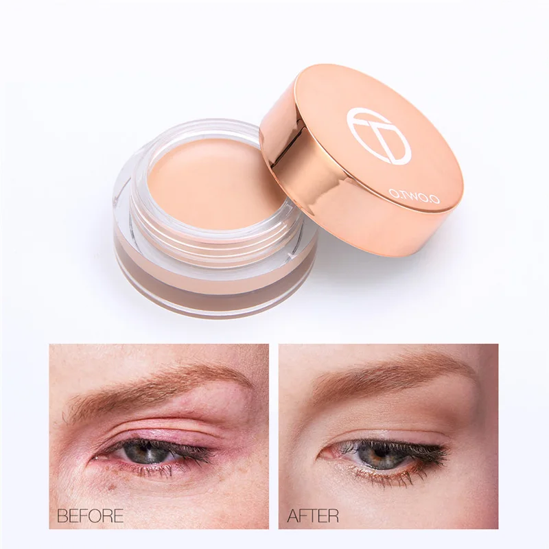 

Eye Primer Concealer Cream Makeup Base Long Lasting Concealer Easy to Wear Cream Moisturizer Oil Control Brighten Skin Cosmetics