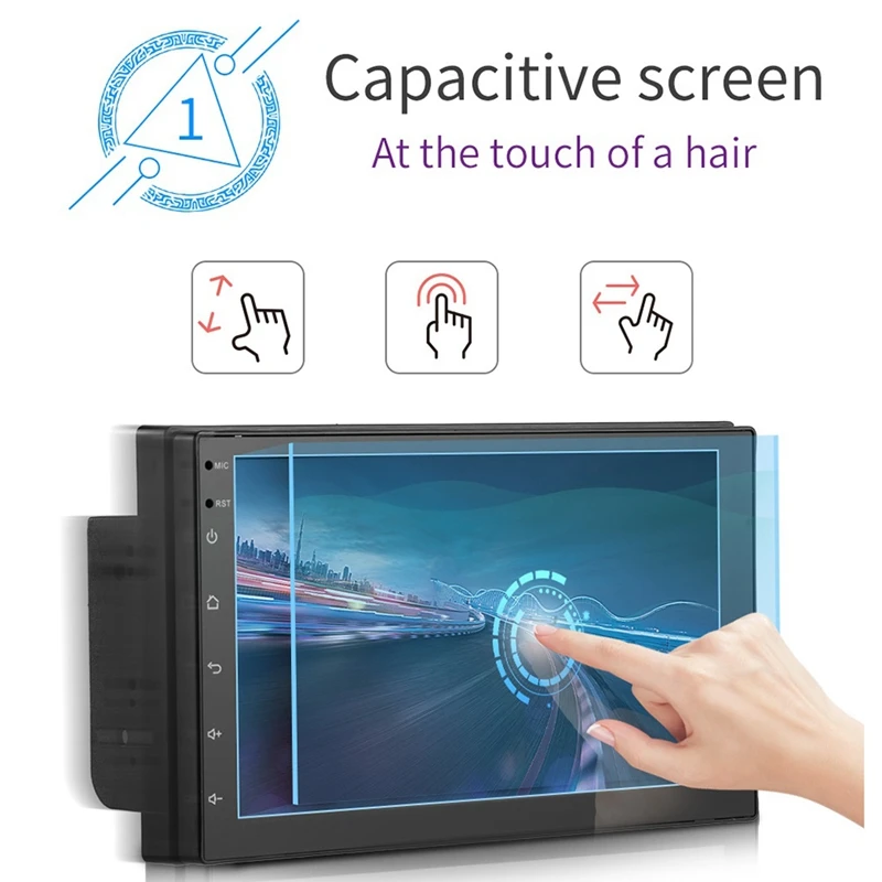 7 дюймов 2Din Android 8 1 автомобильный стерео MP5 плеер FM радио GPS WiFi BT головное