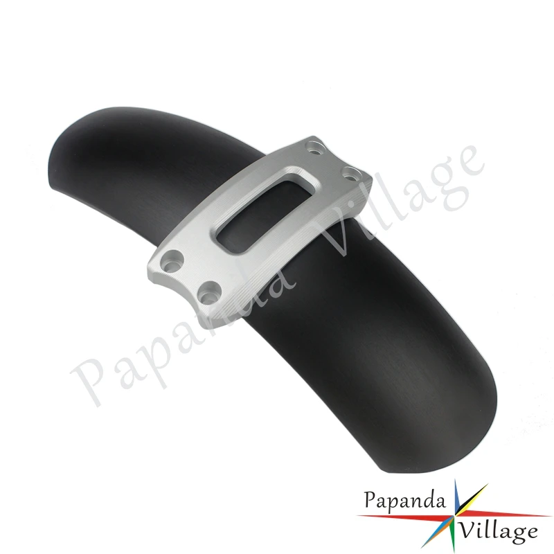 Алюминиевое переднее крыло мотоцикла обтекатель брызговика черный мотоцикл Cafe