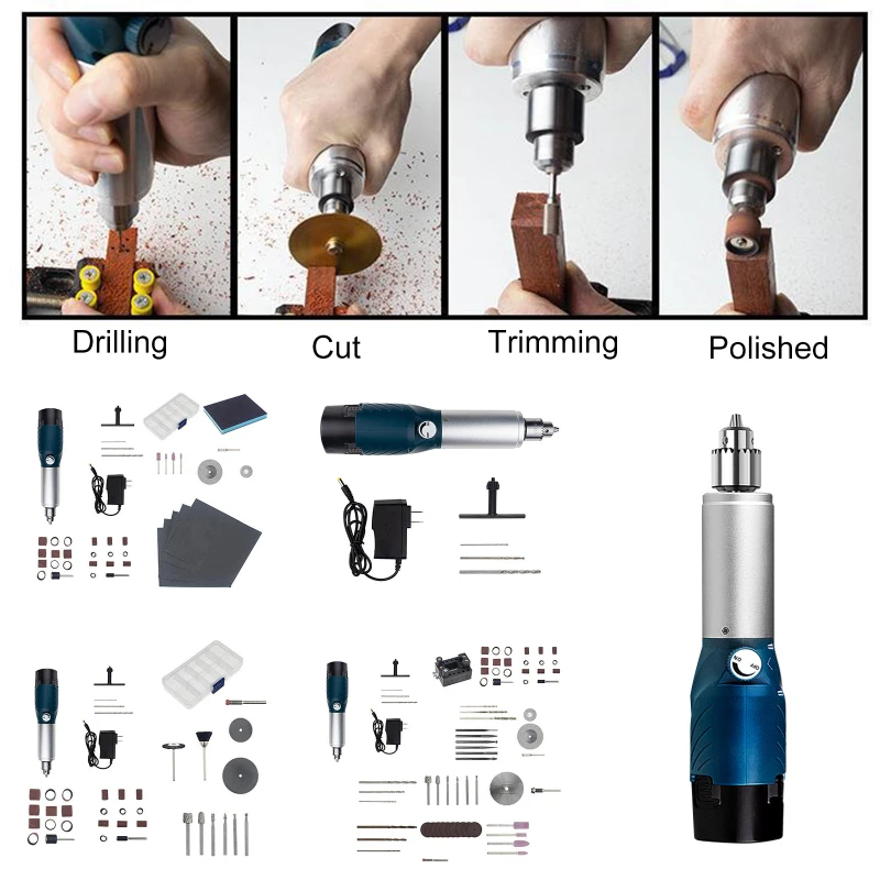 

Pinkman 12V Cordless Mini Drill Electric Drill Power tools Engrave Dremel Rotary Tool Engraver Electric Tools Drill Machine
