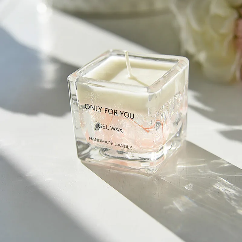 Аромат свадьба день рождения свечи милый квадратный подарок дети сад уличные