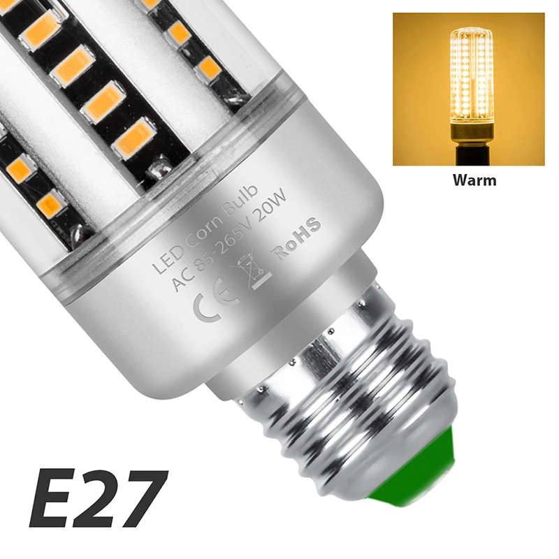 

E27 LED Bulb Corn Lamp LED Lamp 220V 96 Leds Energy Saving Light Bulb 5736 SMD