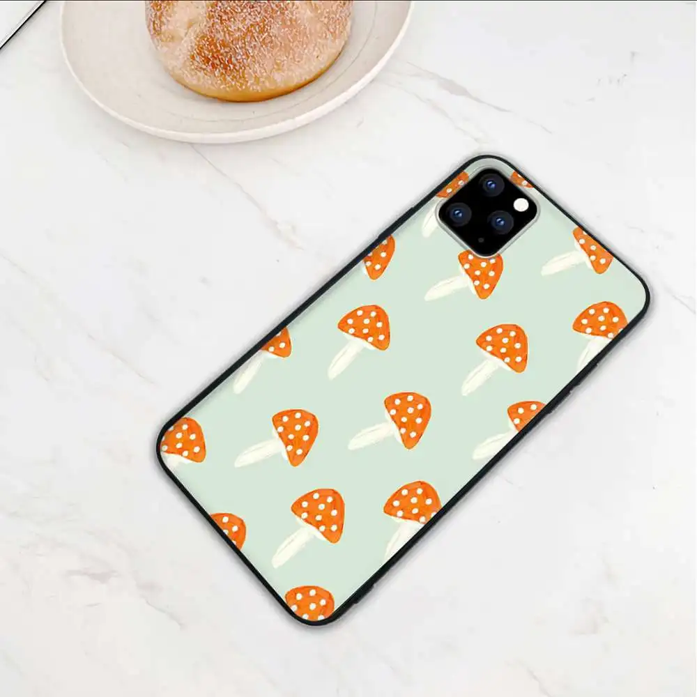 

Popolar Mushrooms Cellphone Case For Iphone 12 11 Pro Xs Max 6s 7 8 Plus Xr Xs X 5s Se 2020 Cover