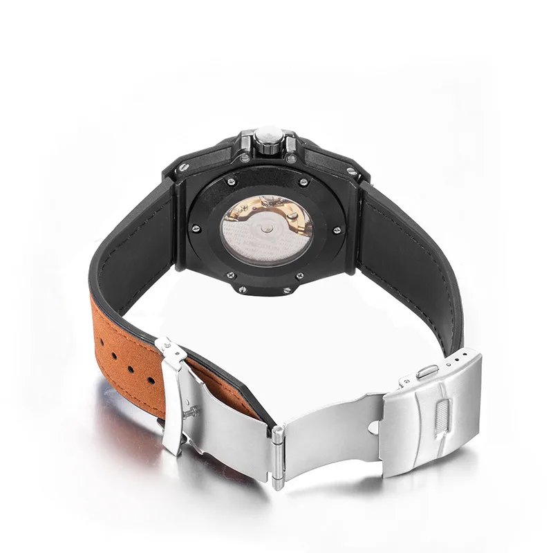

Top Brand KIMSDUN Luxury Unique Creative Men's Automatic Mechanical Watch Business Formal Diamond Men's Wrist Watches relogio