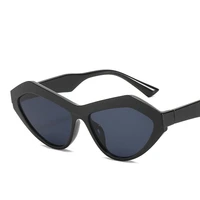 irregular retro triangle cat eye sunglasses women vintage brand designer colorful eyewear for female oculos de sol
