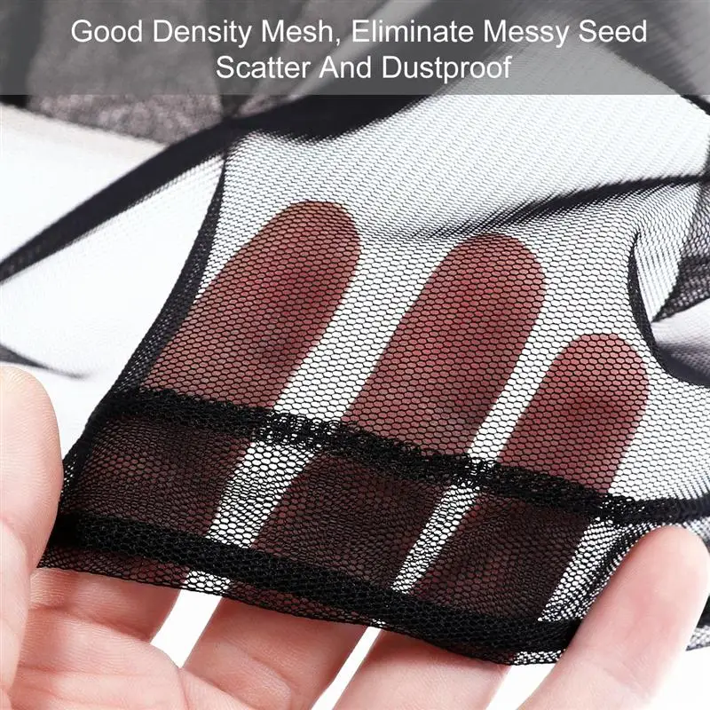 Клетка для птицы POPETPOP сетчатый пылезащитный чехол Ловца семян регулируемая