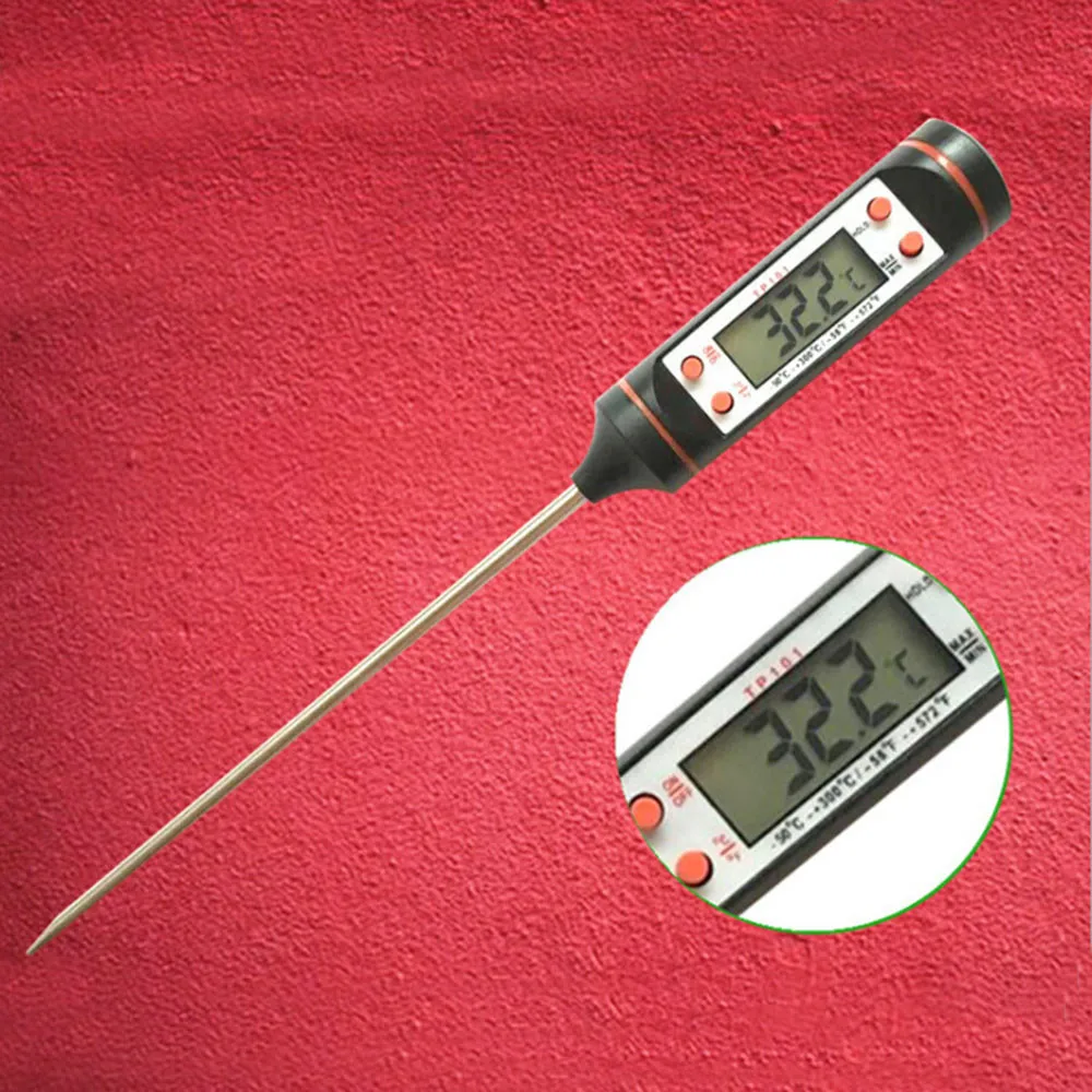 

Kitchen Tools Digital Food Probe Electronic Meat Thermometer BBQ Thermometers Food Cooking Milk Water Candy Oven Probe