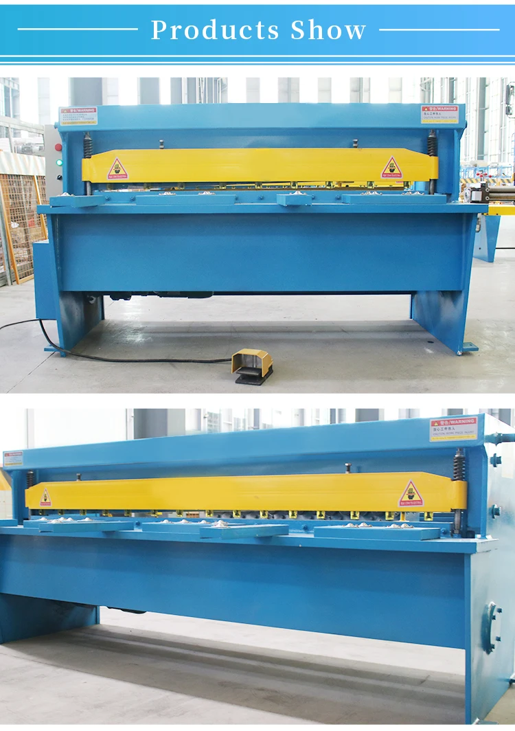 Маленький размер 2*2500 электрическая резка машина для резки металла |