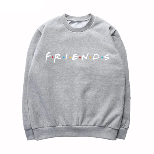 gray B Осенняя толстовка с буквенным принтом для женщин Harajuku с вырезом лодочкой и длинным рукавом Осенняя Женская одежда для девочек-подростков - Цвет: gray B