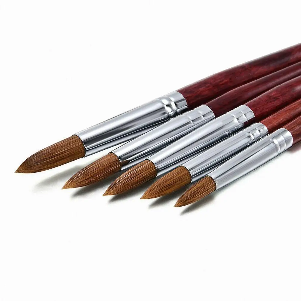 

Acrylic Nail Art Brush Manicure Powder Wood Handle Pro Tools For Femal Nail Art