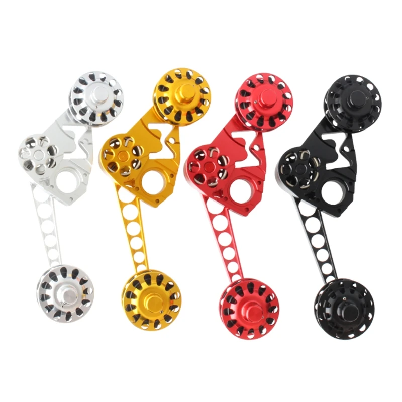 

Aluminum Alloy Bicycle Chain Guide Folding Bike Rear Derailleur Chain Tensioner Wheel 2/3/6 Speed High Quality and Brand New