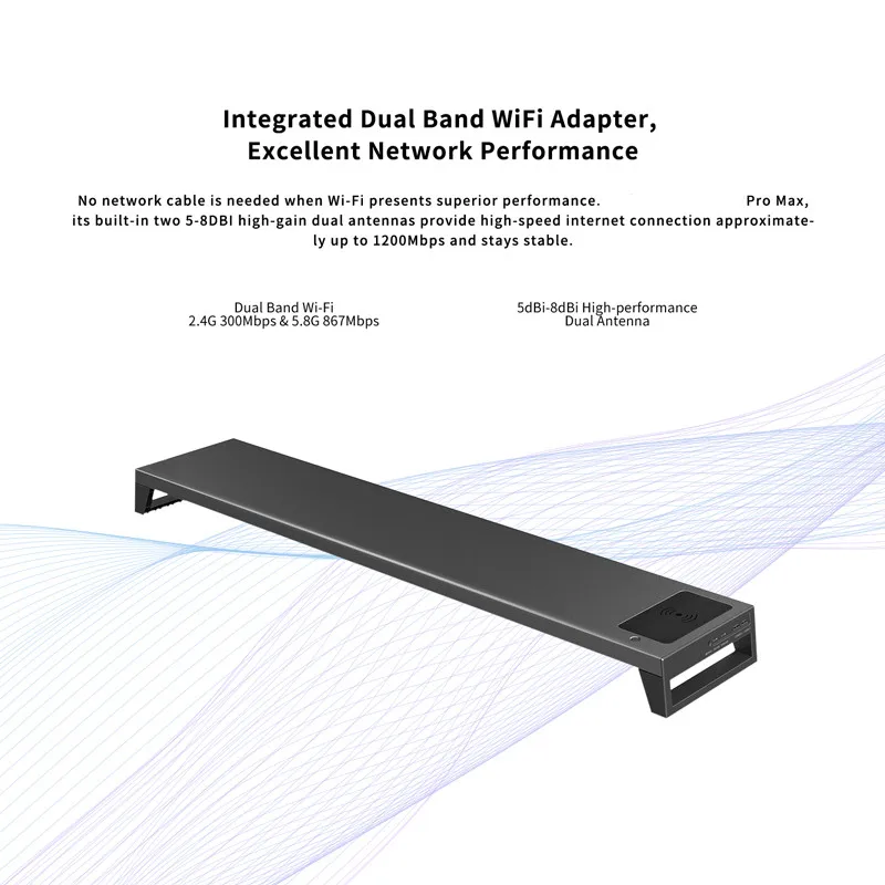 подставка для монитора с usb3 2 hub п