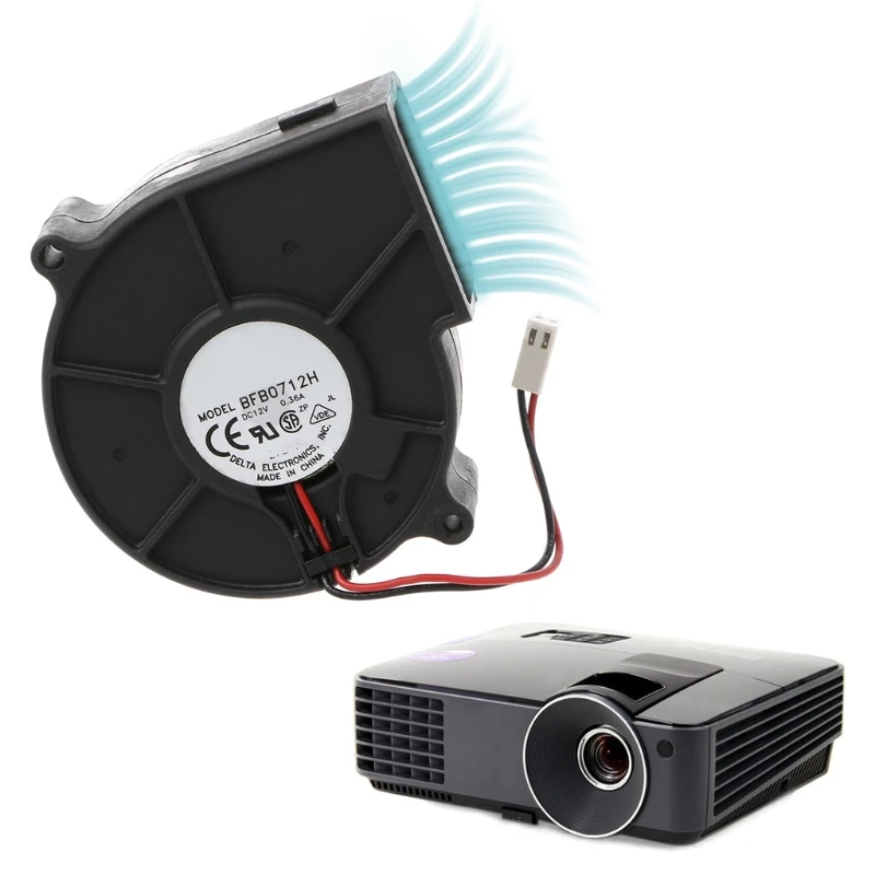 

For Delta BFB0712H 7530 DC 12V 0.36A Projector Blower Centrifugal Cooling Fan Z07 Drop ship