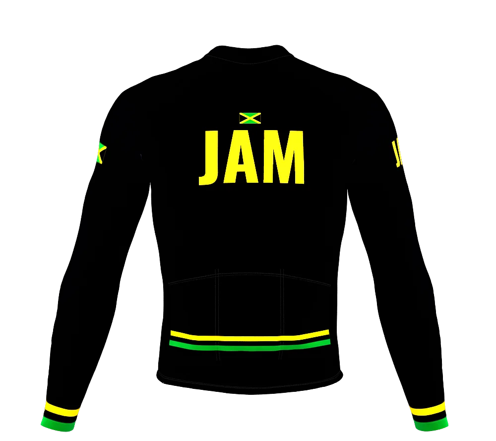 

Jamaica spring and autumn men's long-sleeved cycling jersey, breathable and anti-ultraviolet cycling jersey