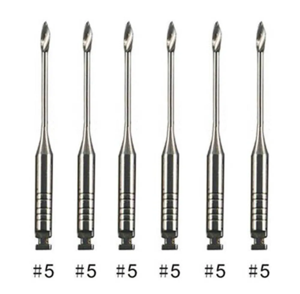 Стоматологические дрели для ворот 1 упаковка (6 шт.) 32 мм #1-6 ассорти