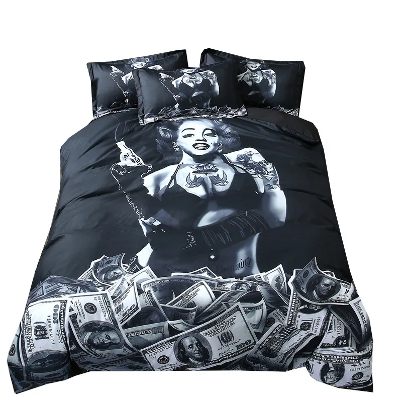 

CANIRICA Printed Bedding Set 3D Giraffe Bedding Sets Children's Beddingset Bed Linen Duvet Cover Bed Sheet Pillowcase/bed Sets