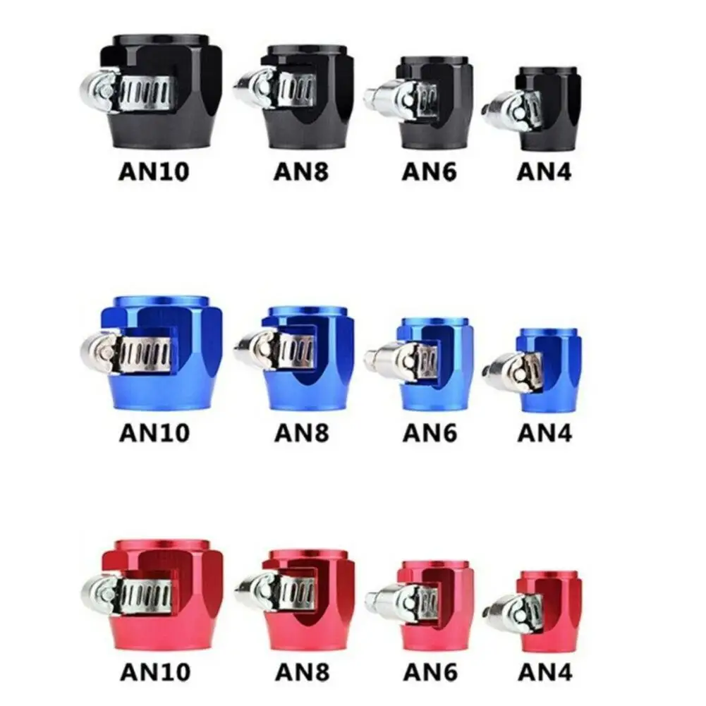 

AN4 AN6 AN8 AN10 зажим для автомобильного шланга зажим радиатора модифицированный зажим для топливной трубы Пряжка универсальные зажимы для шланга отделка масла