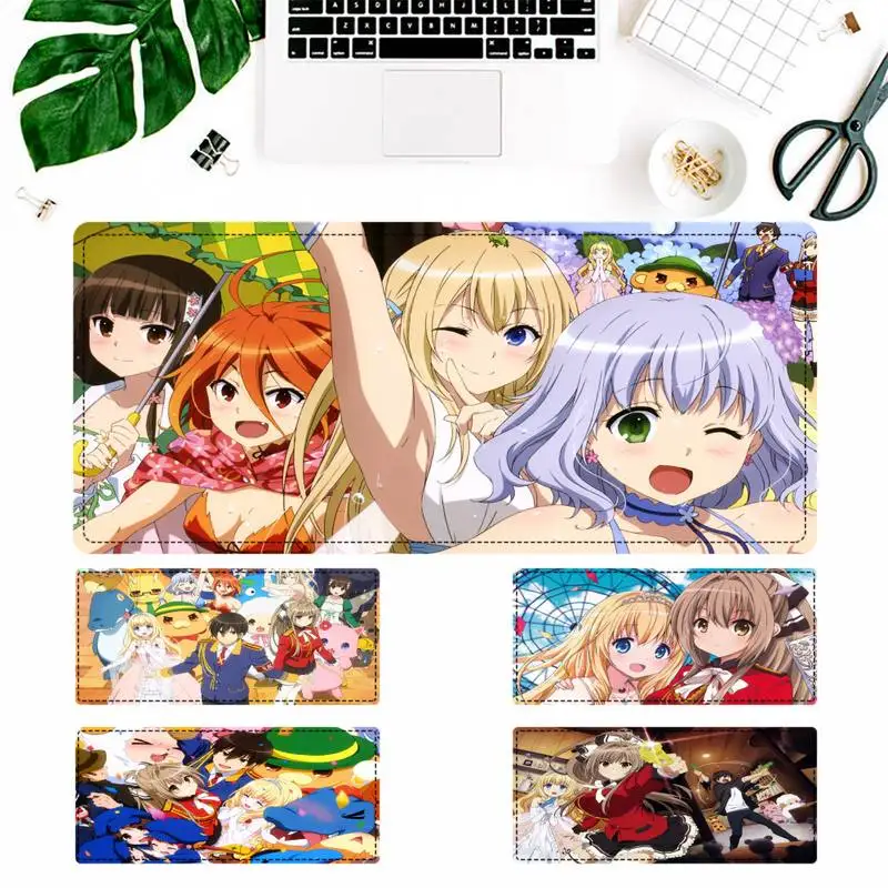 

2020 Amagi Brilliant Park Mouse Pad Gaming MousePad Large Big Mouse Mat Desktop Mat Computer Mouse pad For Overwatch