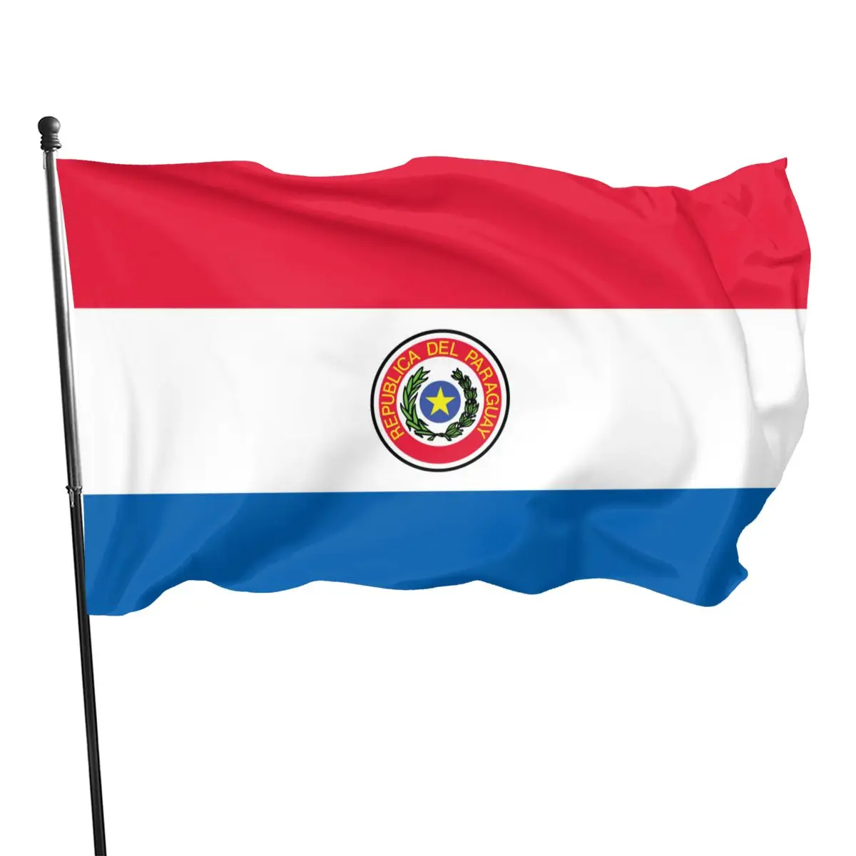 

90cmX150cm PY PRY The Republic Of Paraguay flag indoor outdoor decoration flag
