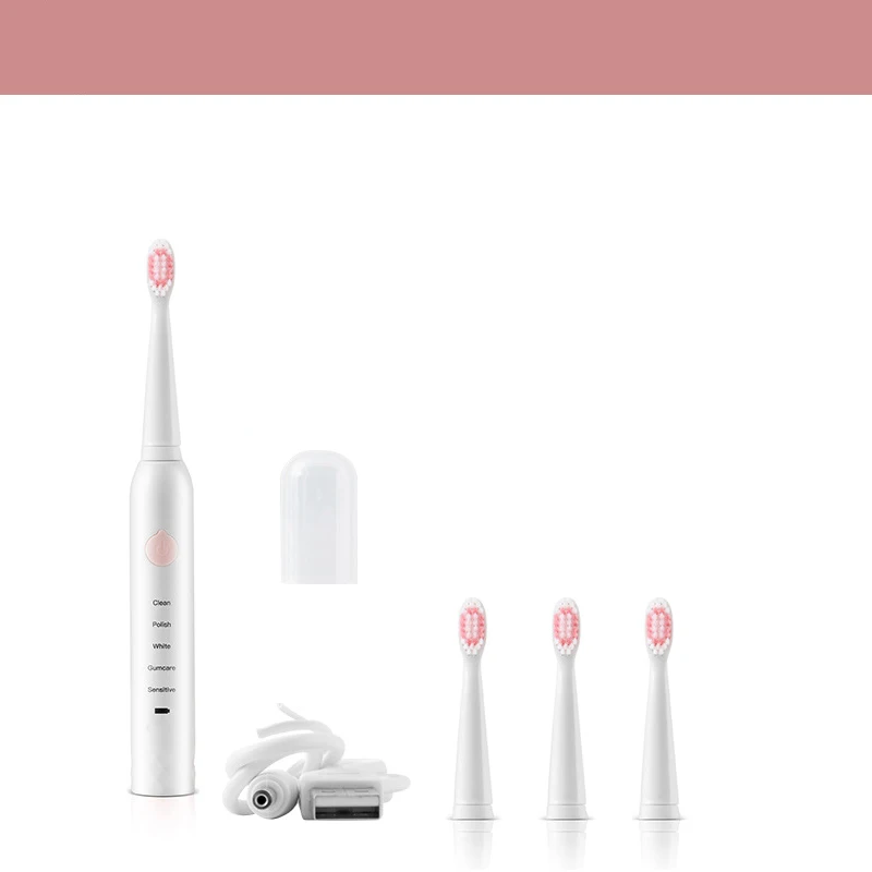 Зубная щетка звуковая электрическая автоматическая Водонепроницаемая