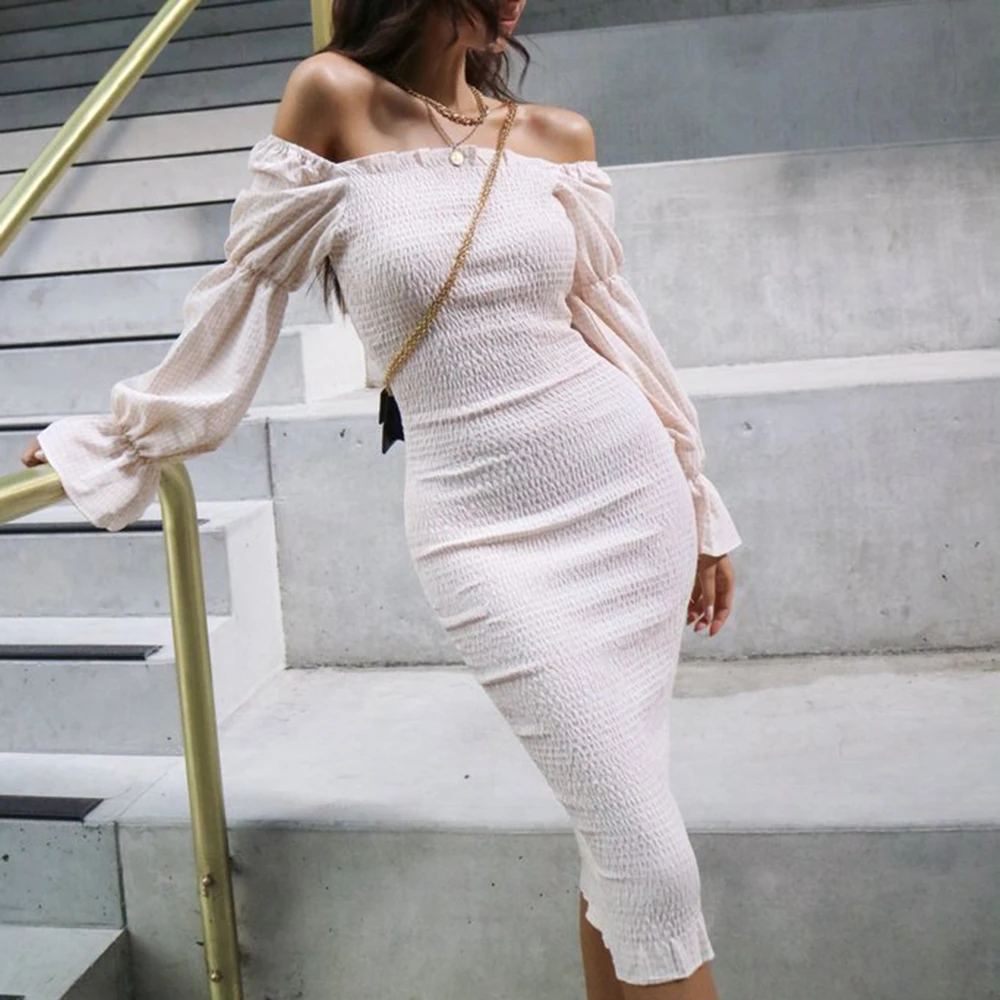 Вечерние платья с открытыми плечами элегантное розовое клетчатое женское платье