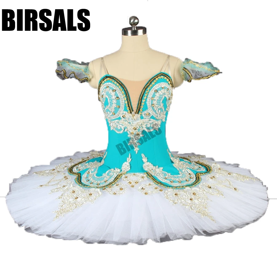 Women Professional Nutcracker Green Classical Ballet Tutu Costume Girls Adult Paltter Ballerina KidsBT9044E | Тематическая одежда