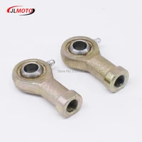 1pair 14mm m14 leftright hand thread steering tie rod ends kit fit for 300cc 400cc electric atv go kart buggy utv bike parts