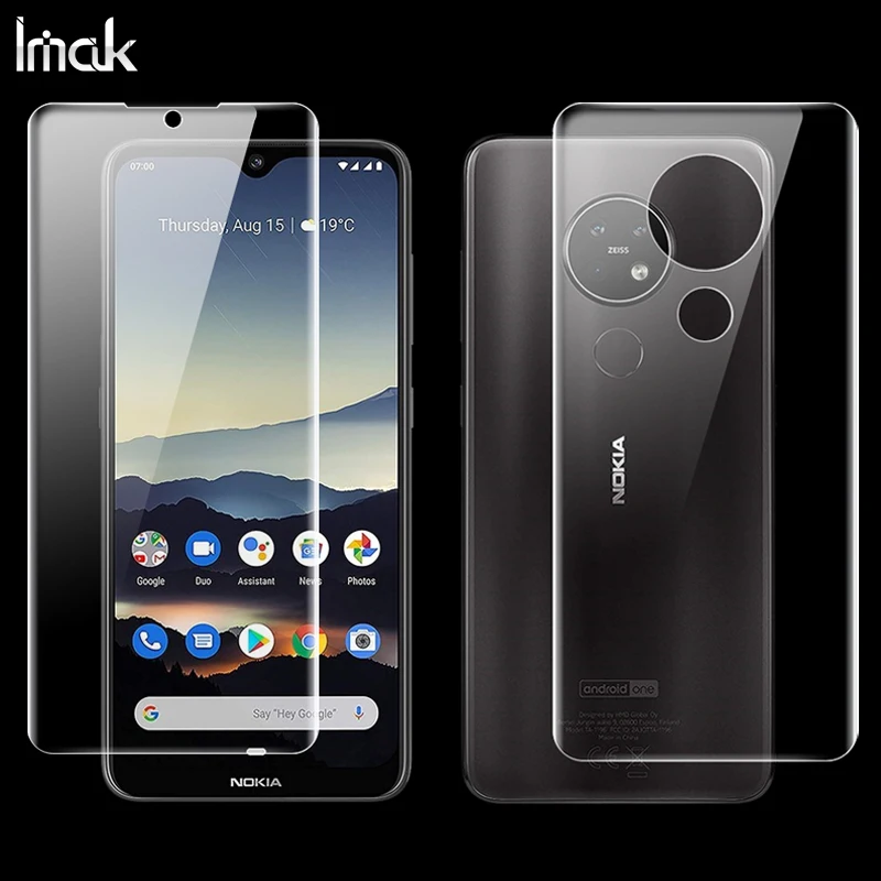 2 шт. полноразмерная Защитная пленка для Nokia 6 7 дюйма|Защитные стёкла и плёнки
