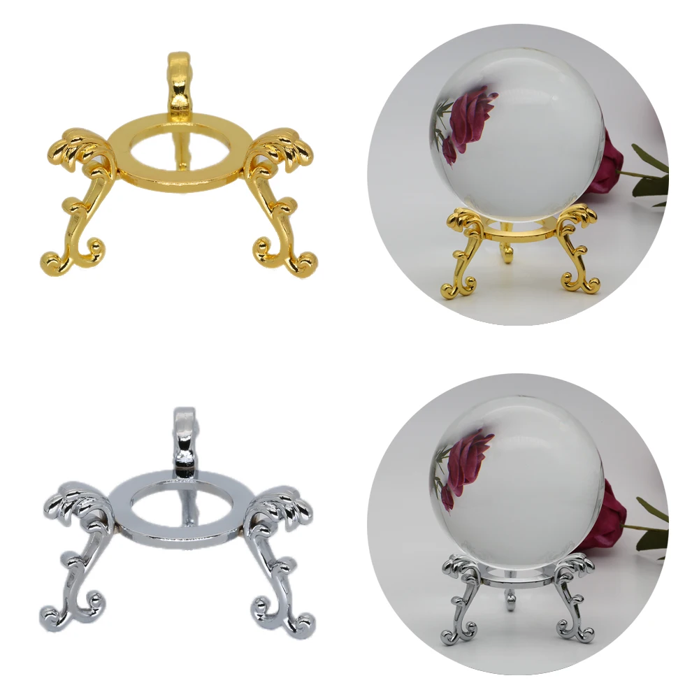 Металлическая подставка для дисплея хрустальный шар объектива большое