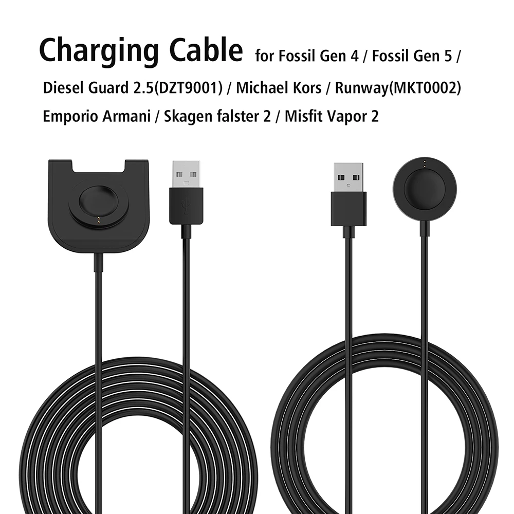 Смарт часы зарядное устройство для Fossil Gen 4 HR/Спорт Сердце/скорость предприятия