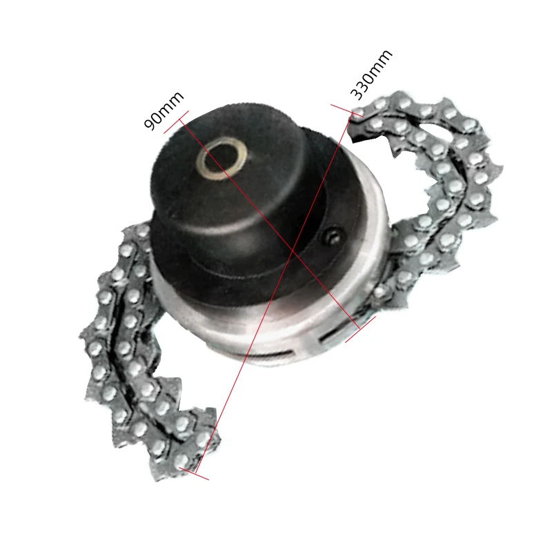 

Mower Chain Agriculture Manganese Steel High Temperature Resistance Durable Free Shipping Mowing Head Accessories Gardens Black