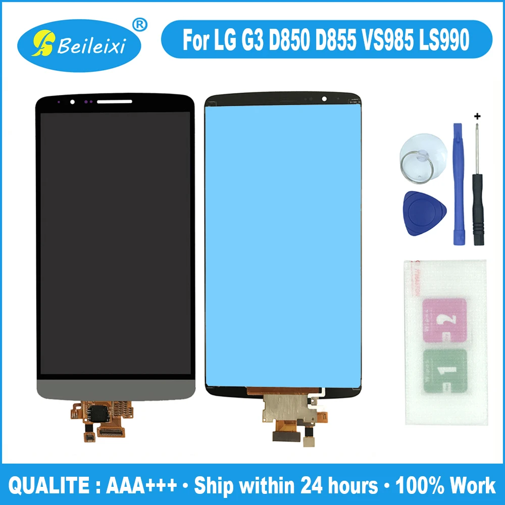 Для LG G3 D850 D851 D852 D855 VS985 LS990 D858 D858HK D856 D857 D859 ЖК дисплей кодирующий преобразователь