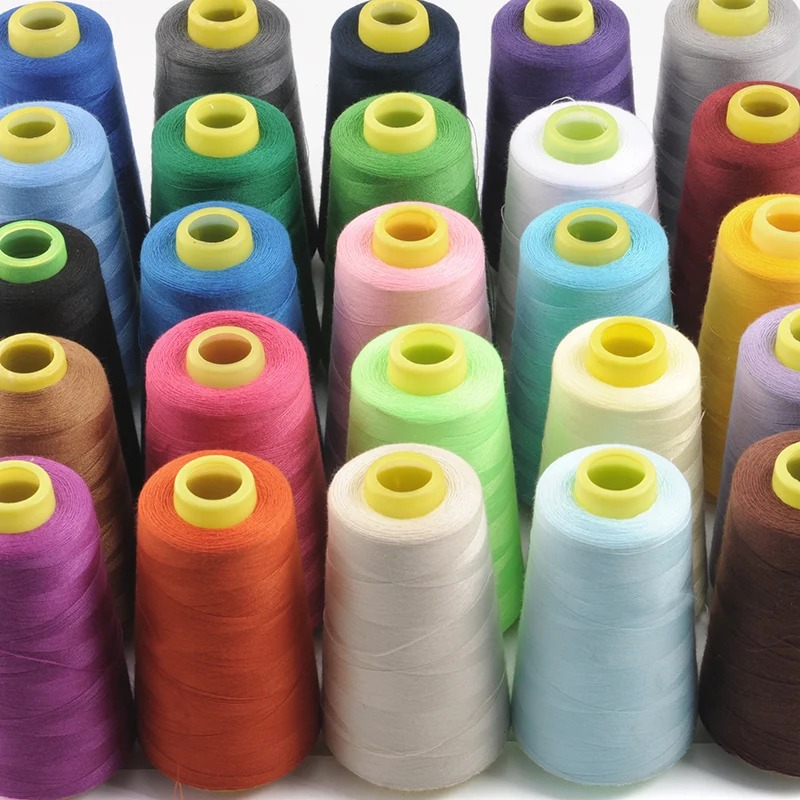 3000 ярдов нить для швейной машинки швейная одежды полиэфирная пагода 24 цвета 402 # |