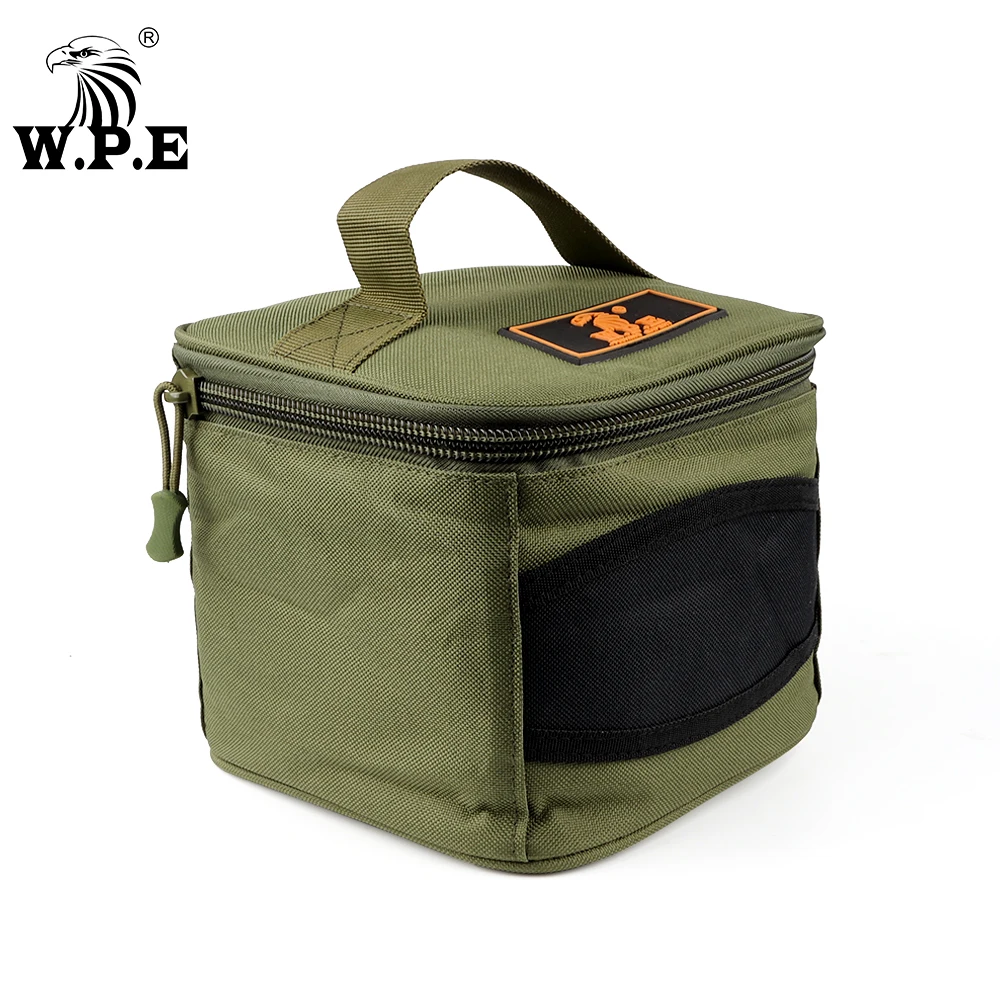 

W.P.E Fishing Reel Bag 1pcs Handbag Carp Fishing Wheel Tackle 500-10000 Fishing Reel Bag Waterproof Fishing Accessories Pesca